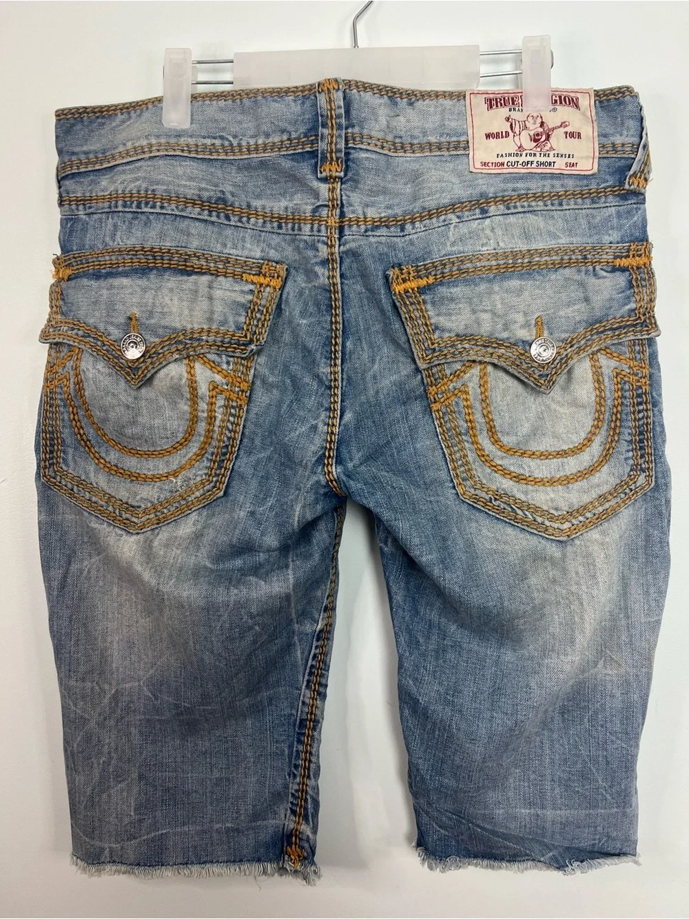 True Religion Denim with Red and Navy Logo